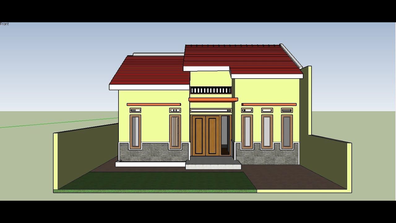 Detail Sketsa Gambar Rumah Minimalis Ukuran 6x9 Nomer 52