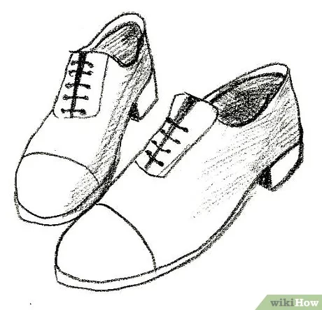 Detail Sketsa Gambar Sepatu Nomer 7