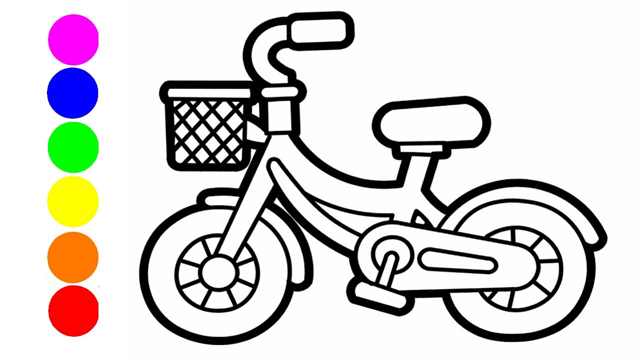 Sketsa Gambar Sepeda Anak - KibrisPDR