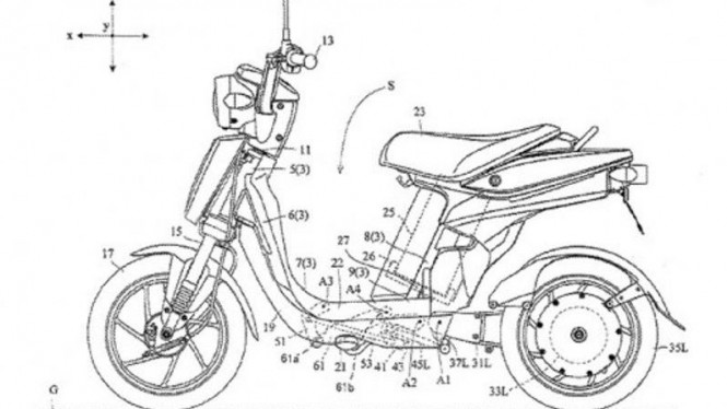 Detail Sketsa Gambar Sepeda Motor Nomer 52