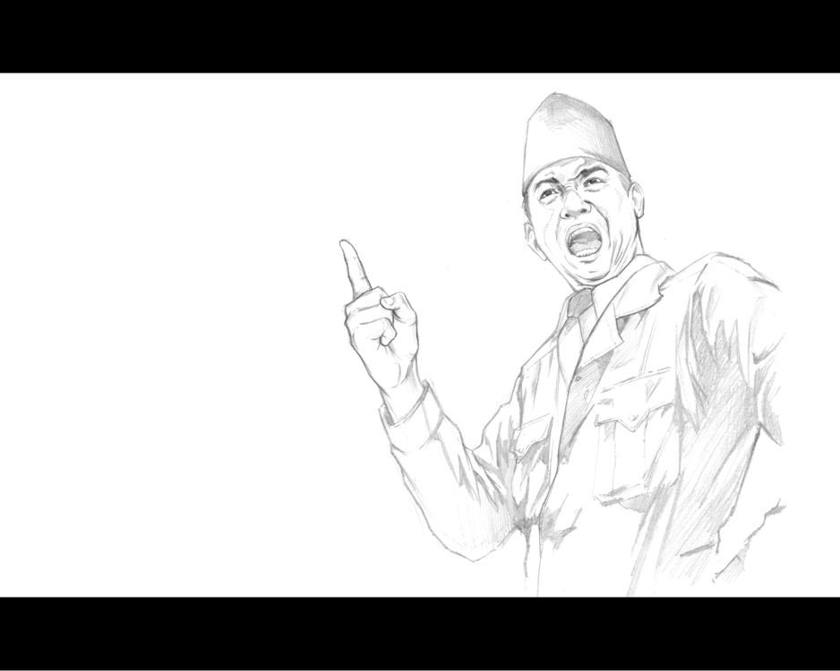 Detail Sketsa Gambar Soekarno Nomer 36