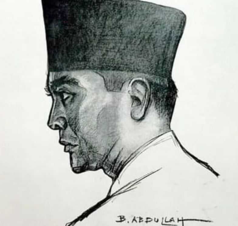 Detail Sketsa Gambar Soekarno Nomer 47