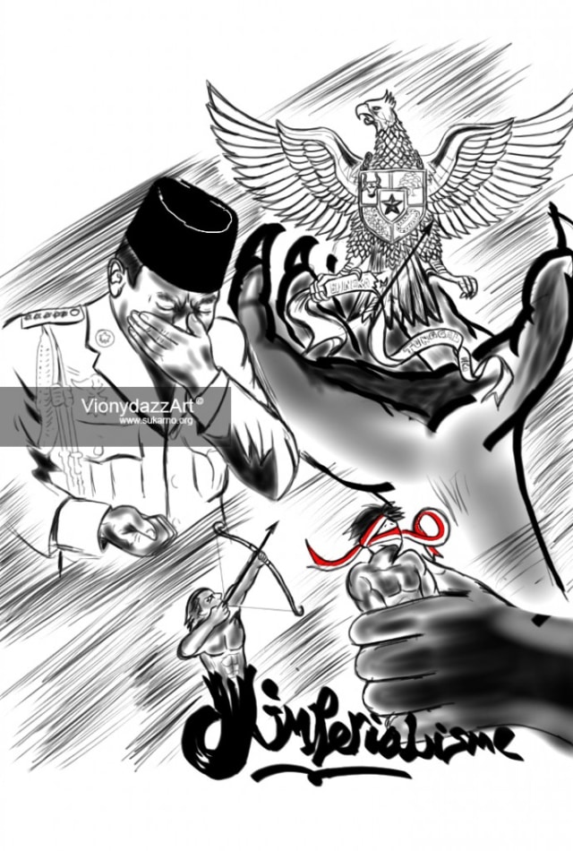 Detail Sketsa Gambar Soekarno Nomer 55