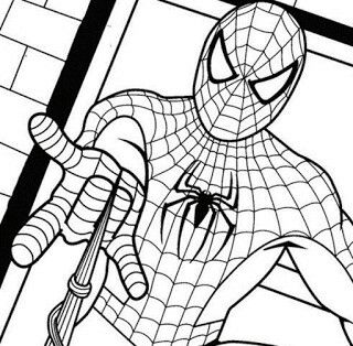 Detail Sketsa Gambar Spiderman Nomer 2