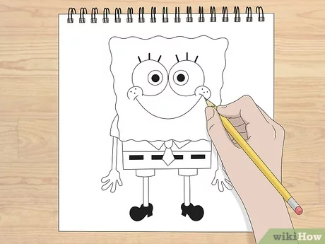 Detail Sketsa Gambar Spongebob Nomer 4