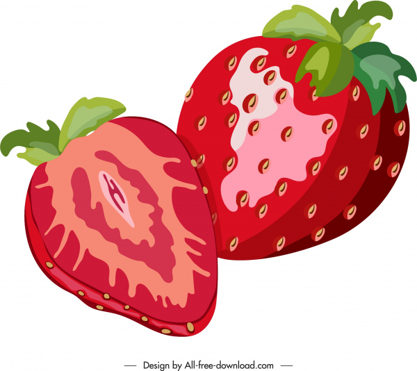 Detail Sketsa Gambar Strawberry Nomer 24