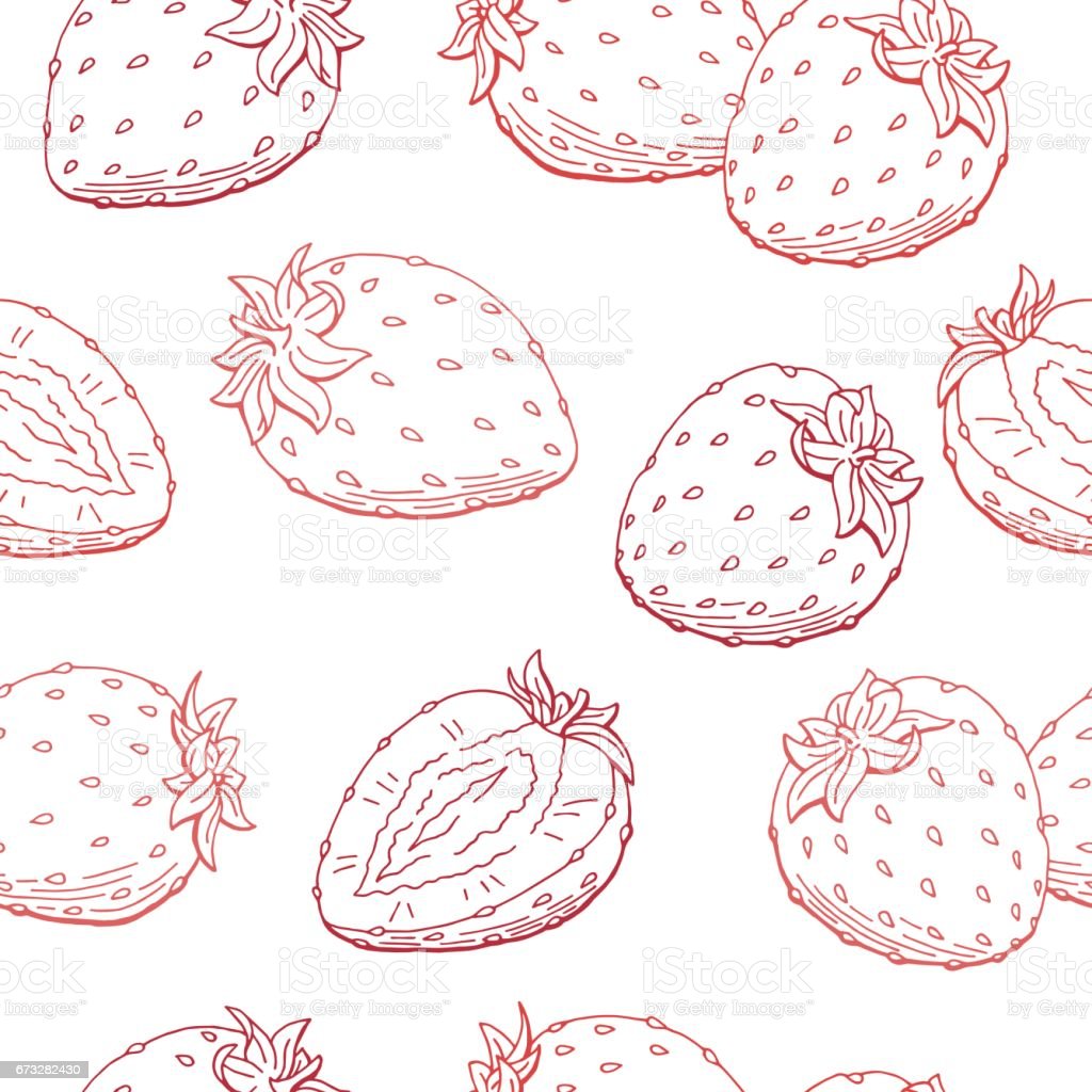 Detail Sketsa Gambar Strawberry Nomer 52