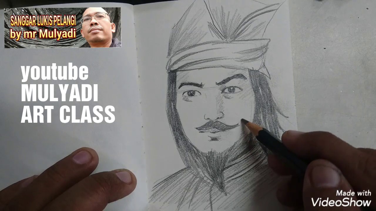 Detail Sketsa Gambar Sultan Hasanudin Nomer 6