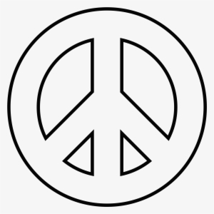 Detail White Peace Sign Png Nomer 11