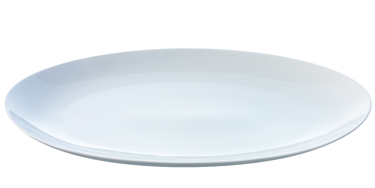 Detail White Plate Nomer 33