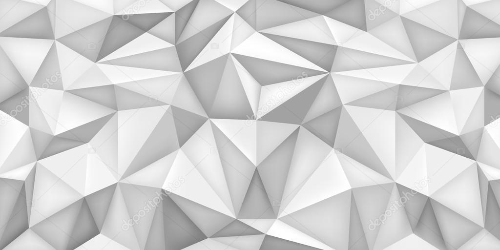 Detail White Polygon Wallpaper Nomer 31