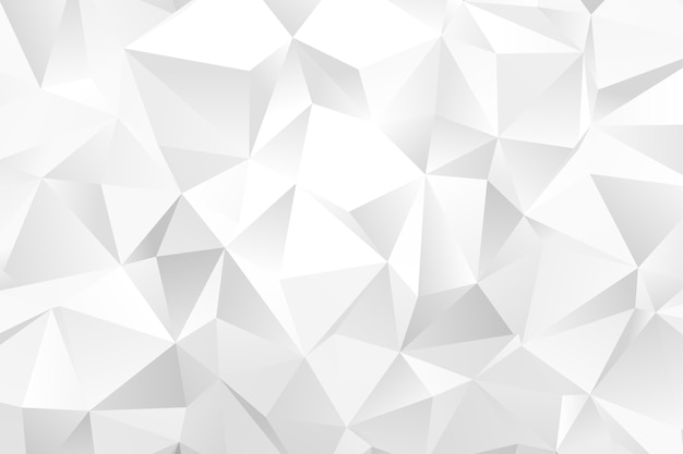 Detail White Polygon Wallpaper Nomer 8
