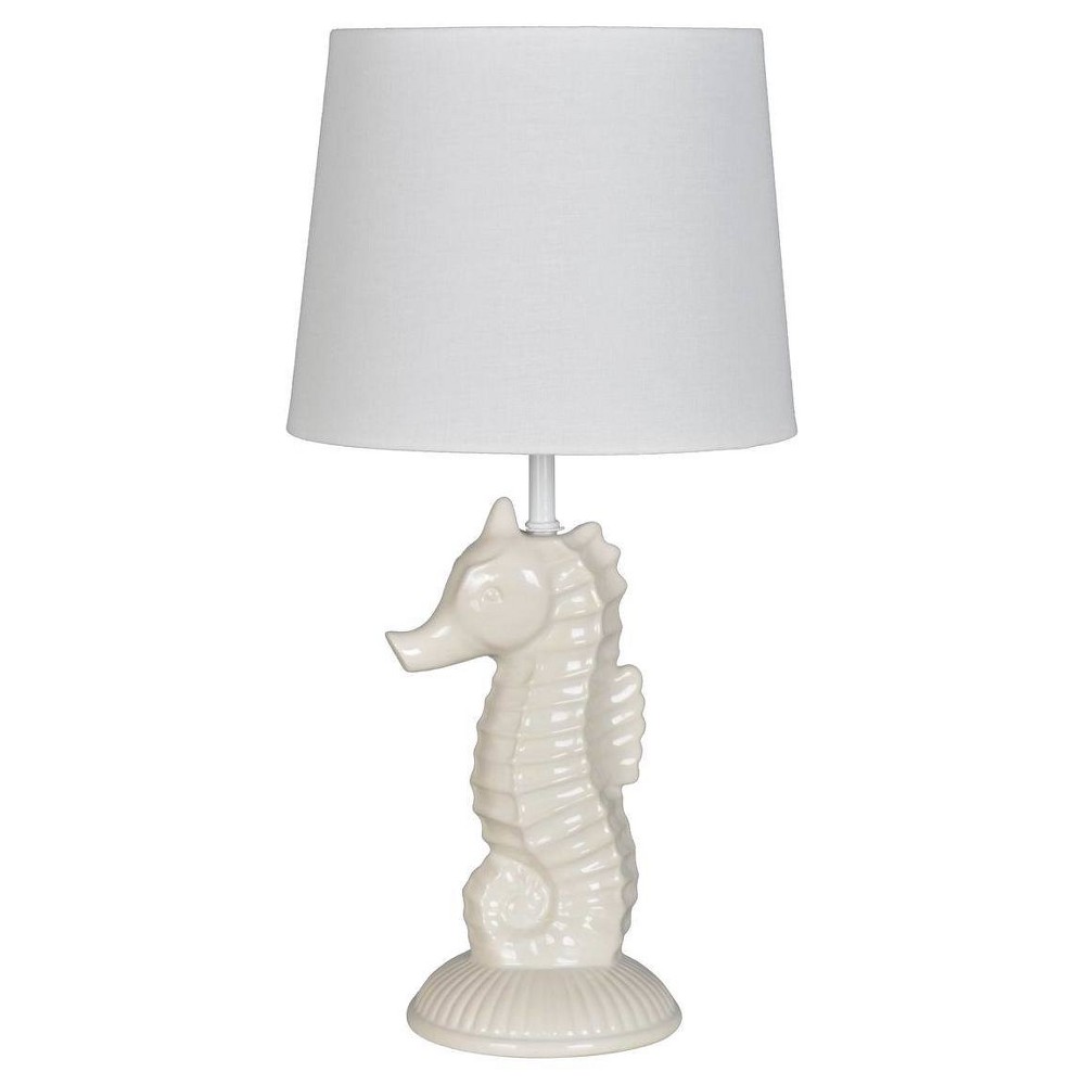 Detail White Seahorse Lamp Nomer 13