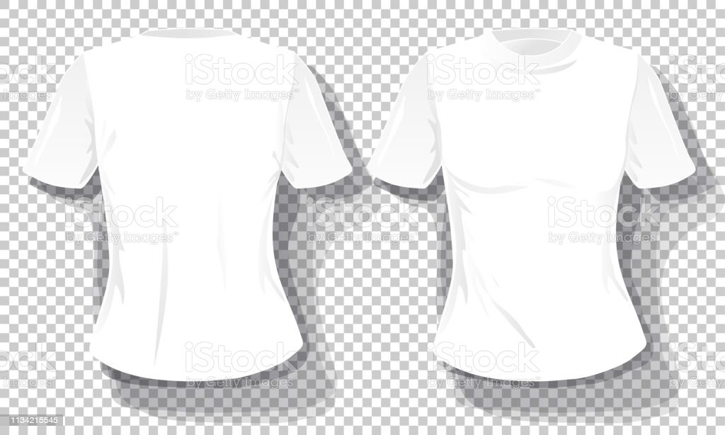 Detail White Shirt Transparent Background Nomer 21