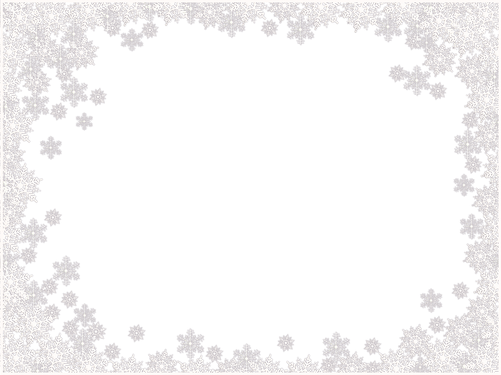 Detail White Snowflake Border Png Nomer 24