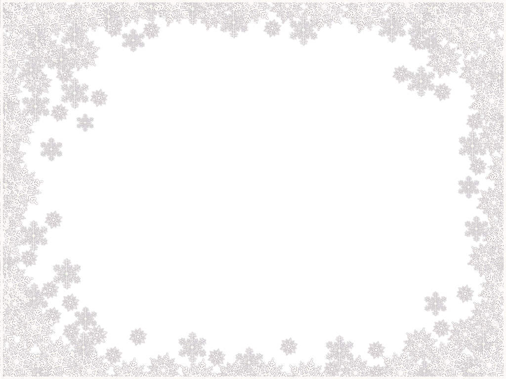 Detail White Snowflake Border Png Nomer 4