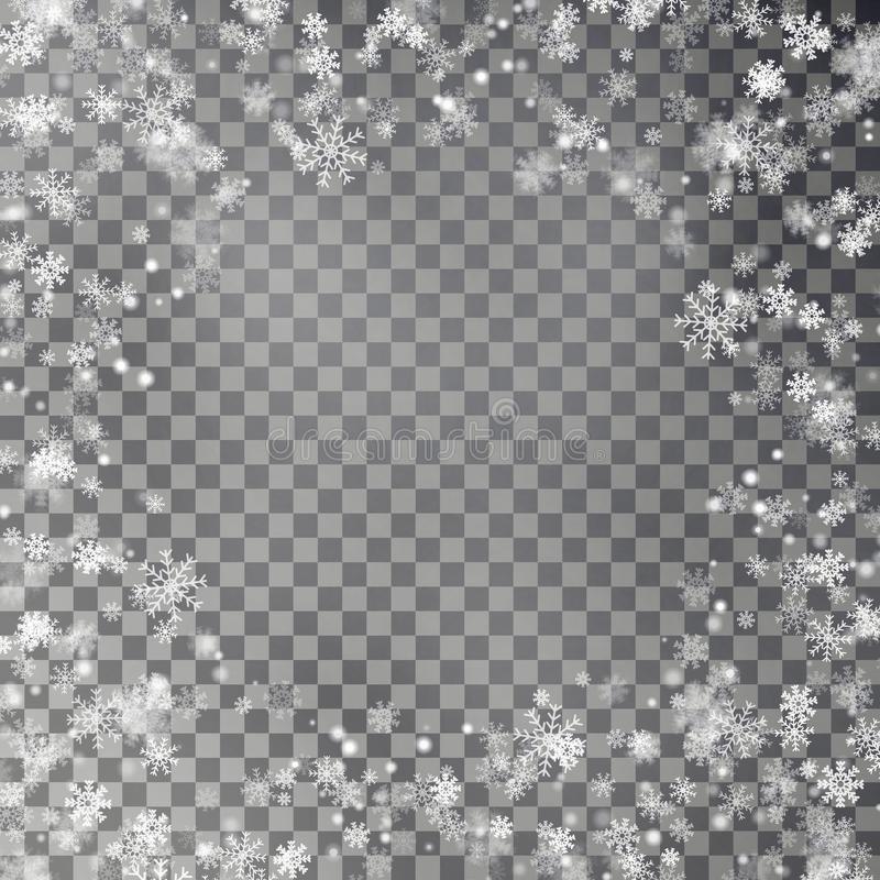 Detail White Snowflake Border Png Nomer 31