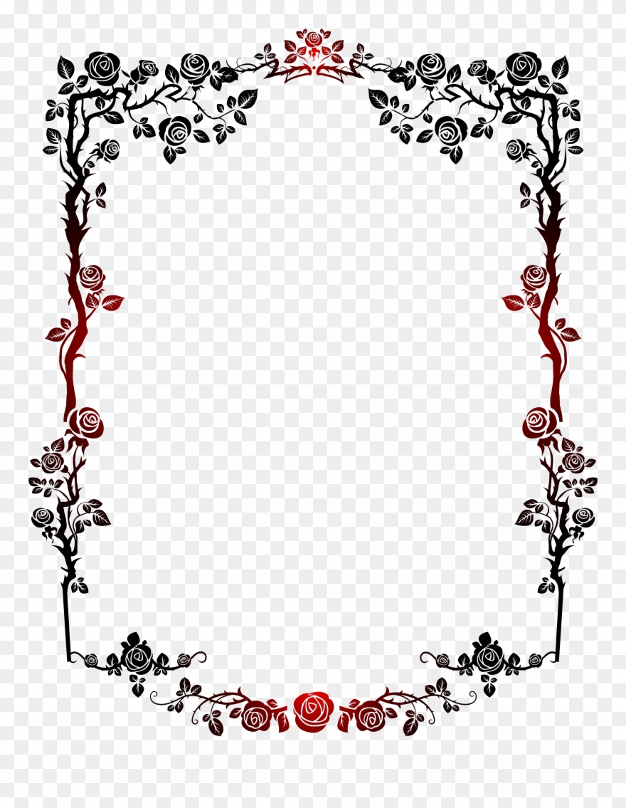 Detail White Snowflake Border Png Nomer 37