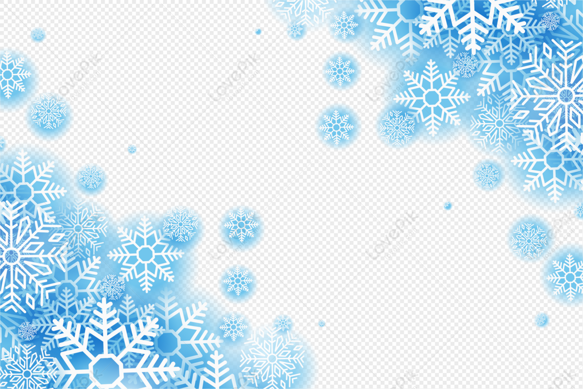 Detail White Snowflake Border Png Nomer 52