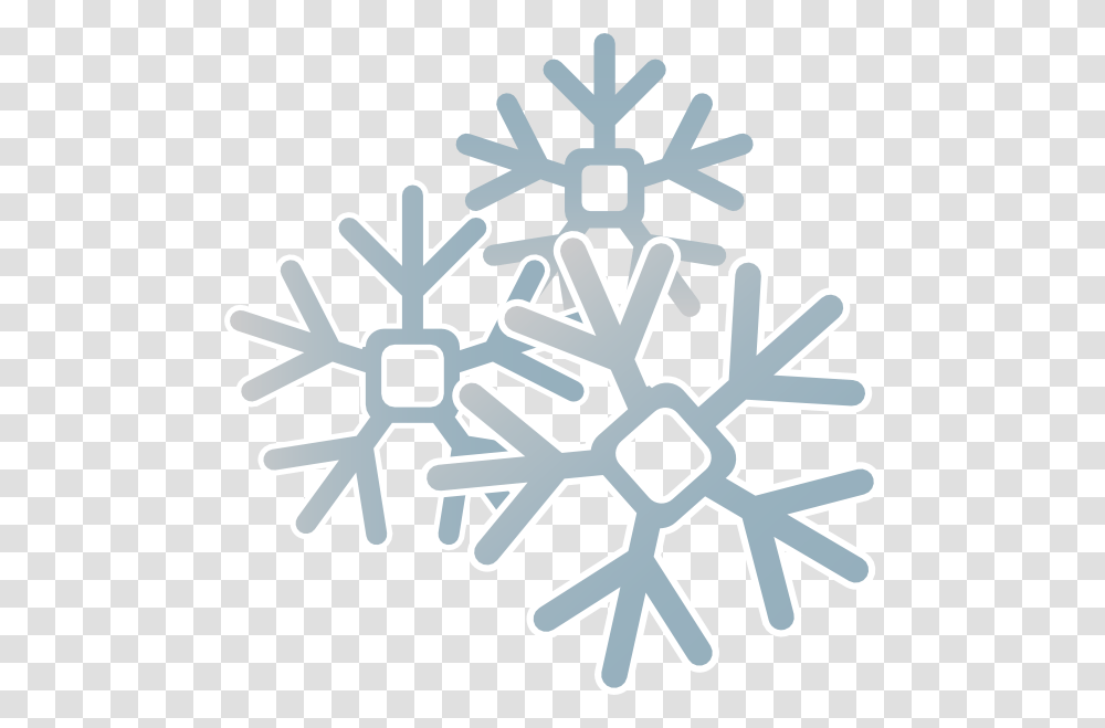 Detail White Snowflake Clipart Clear Background Nomer 31