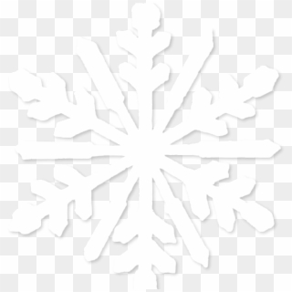 Detail White Snowflake Clipart Clear Background Nomer 46