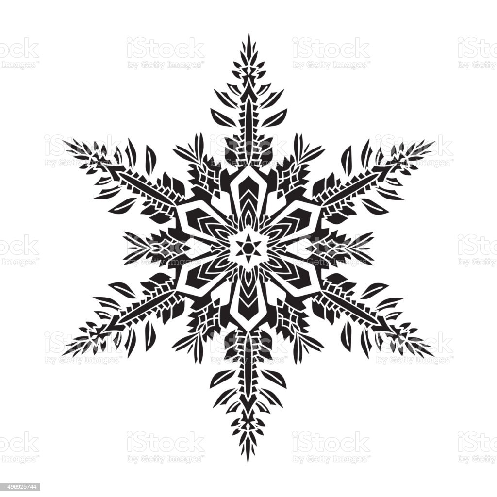 Detail White Snowflake Images Nomer 24