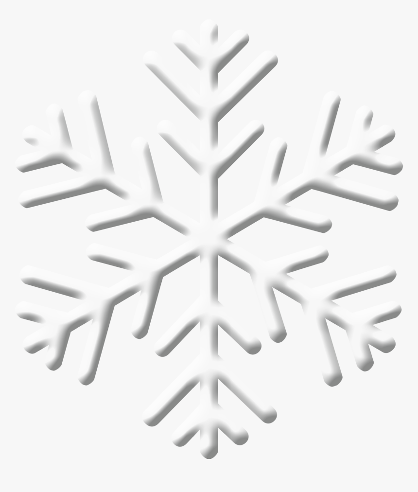 Detail White Snowflake Transparent Nomer 10