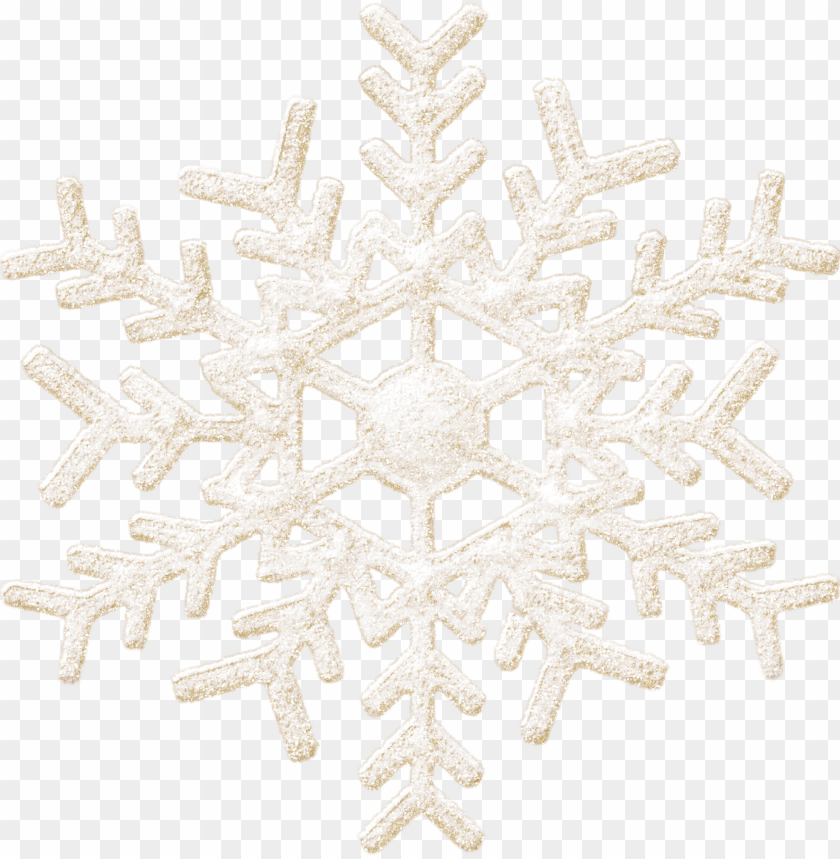 Detail White Snowflake Transparent Nomer 16