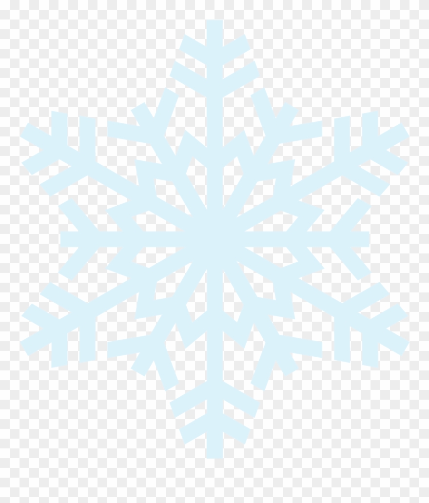 Detail White Snowflake Transparent Nomer 18