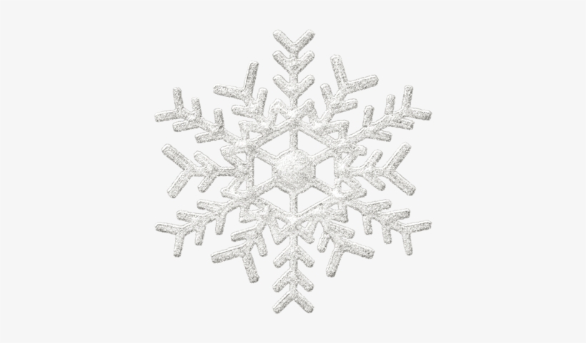 Detail White Snowflake Transparent Nomer 20