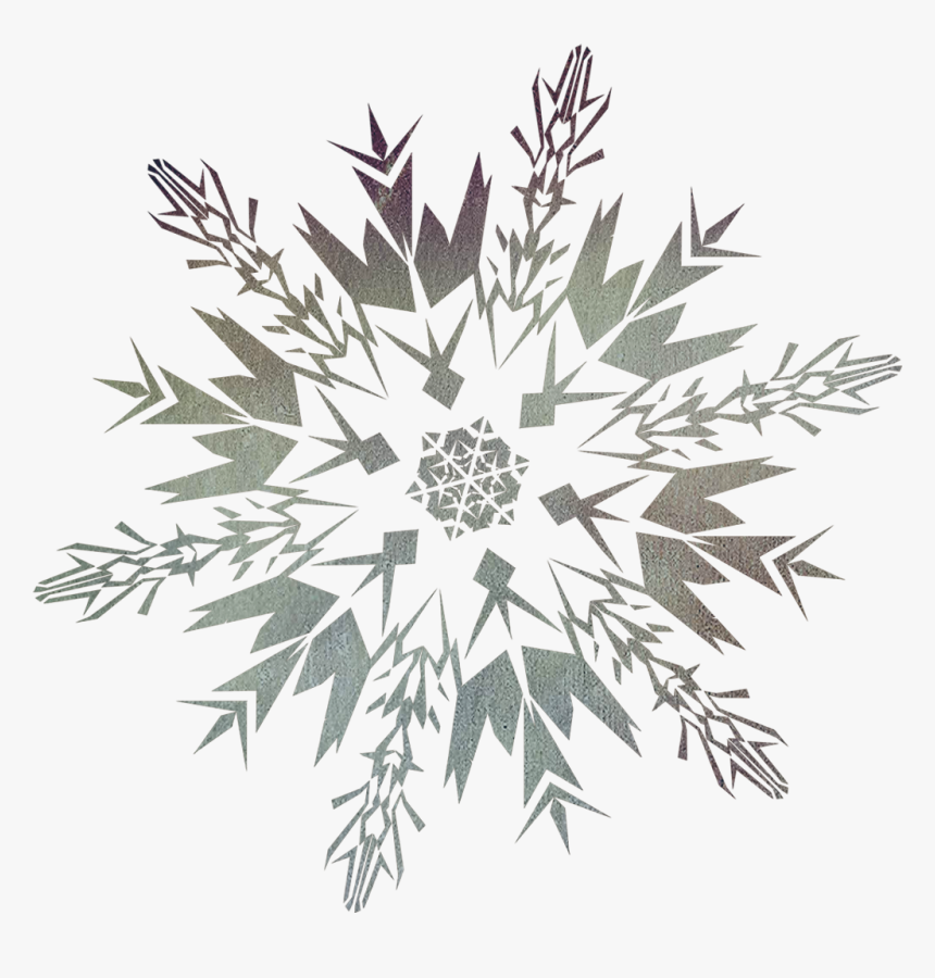 Detail White Snowflake Transparent Nomer 35