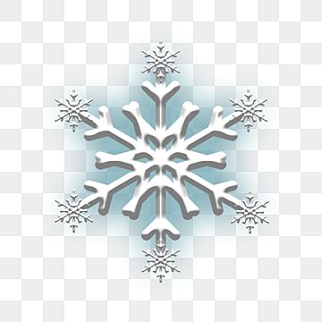 Detail White Snowflake Transparent Nomer 36