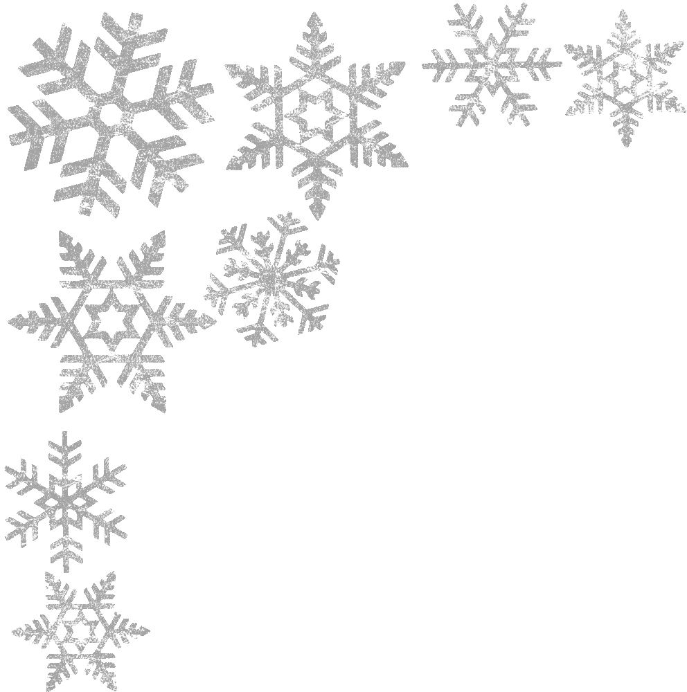 Detail White Snowflake Transparent Nomer 38