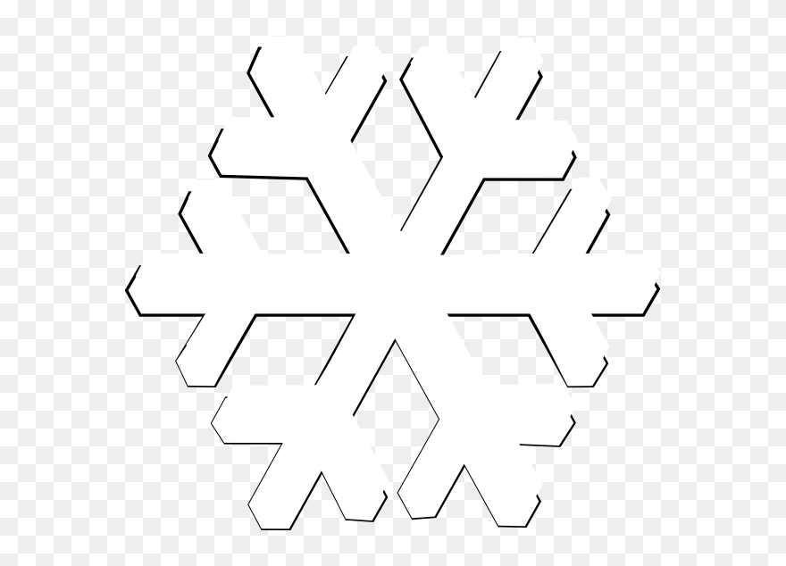 Detail White Snowflake Transparent Background Nomer 11