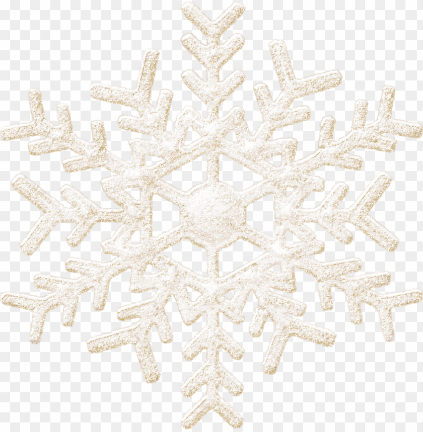 Detail White Snowflake Transparent Background Nomer 17