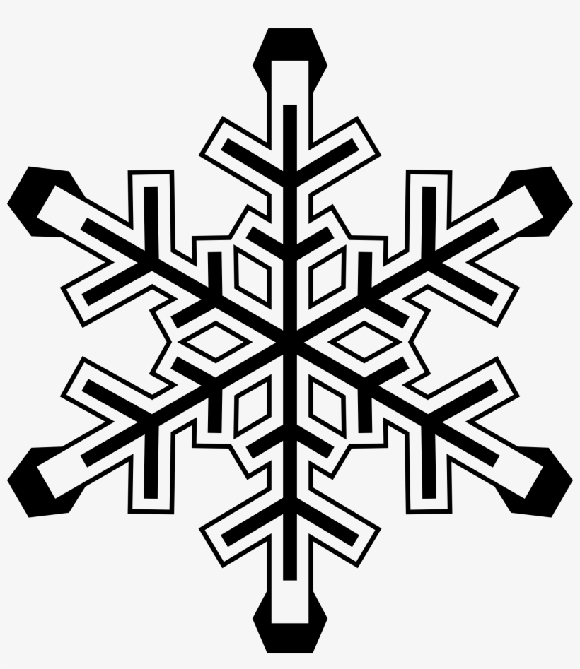 Detail White Snowflake Transparent Background Nomer 42