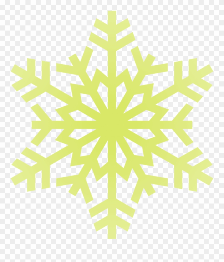 Detail White Snowflakes Clipart Transparent Background Nomer 16