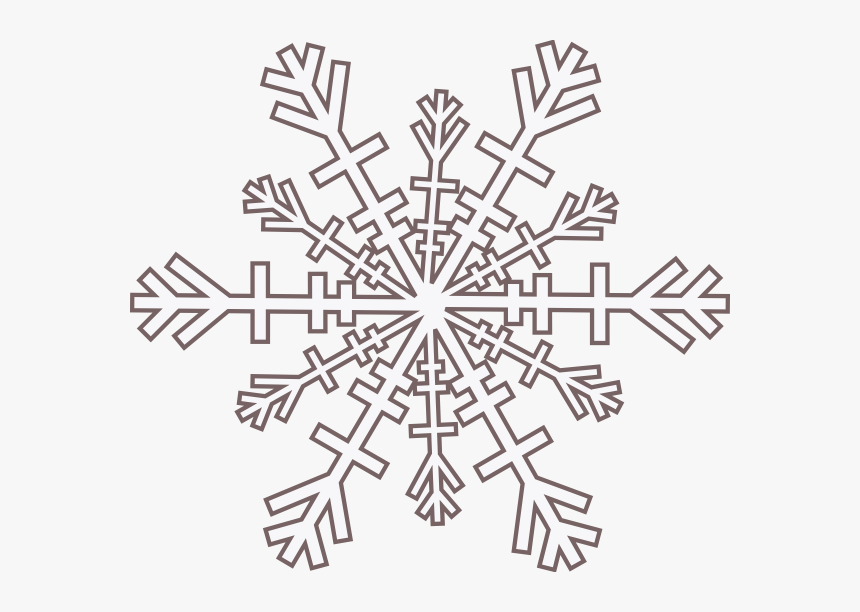 Detail White Snowflakes Clipart Transparent Background Nomer 41