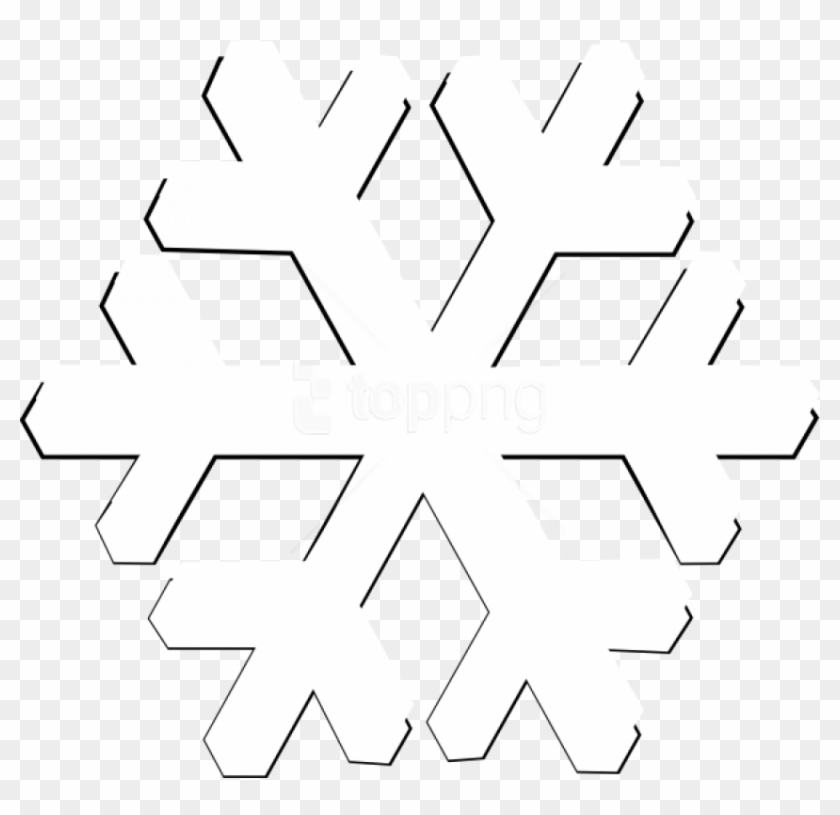 Detail White Snowflakes Clipart Transparent Background Nomer 5