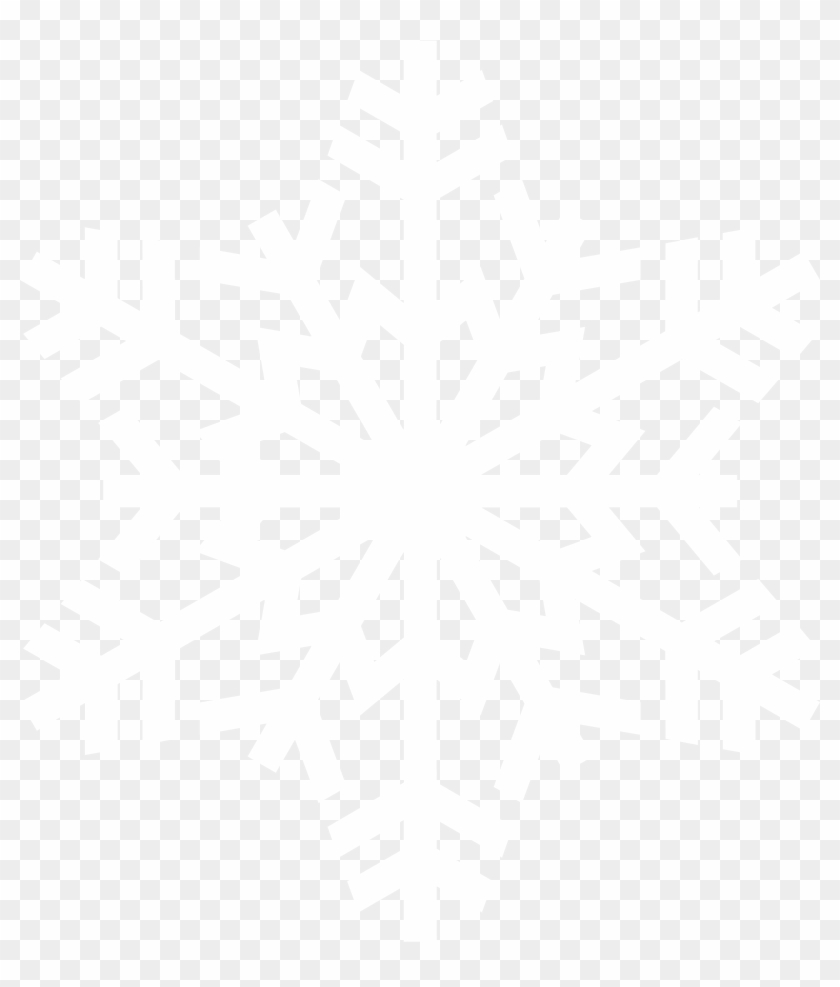 Detail White Snowflakes Transparent Background Nomer 9