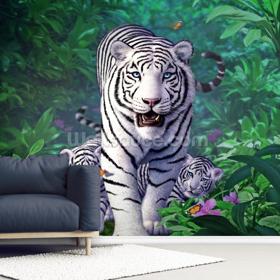 Detail White Tiger Wallpaper Nomer 20