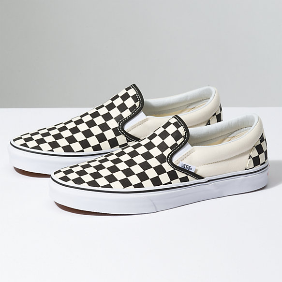 Detail White Vans With Checkers Nomer 2