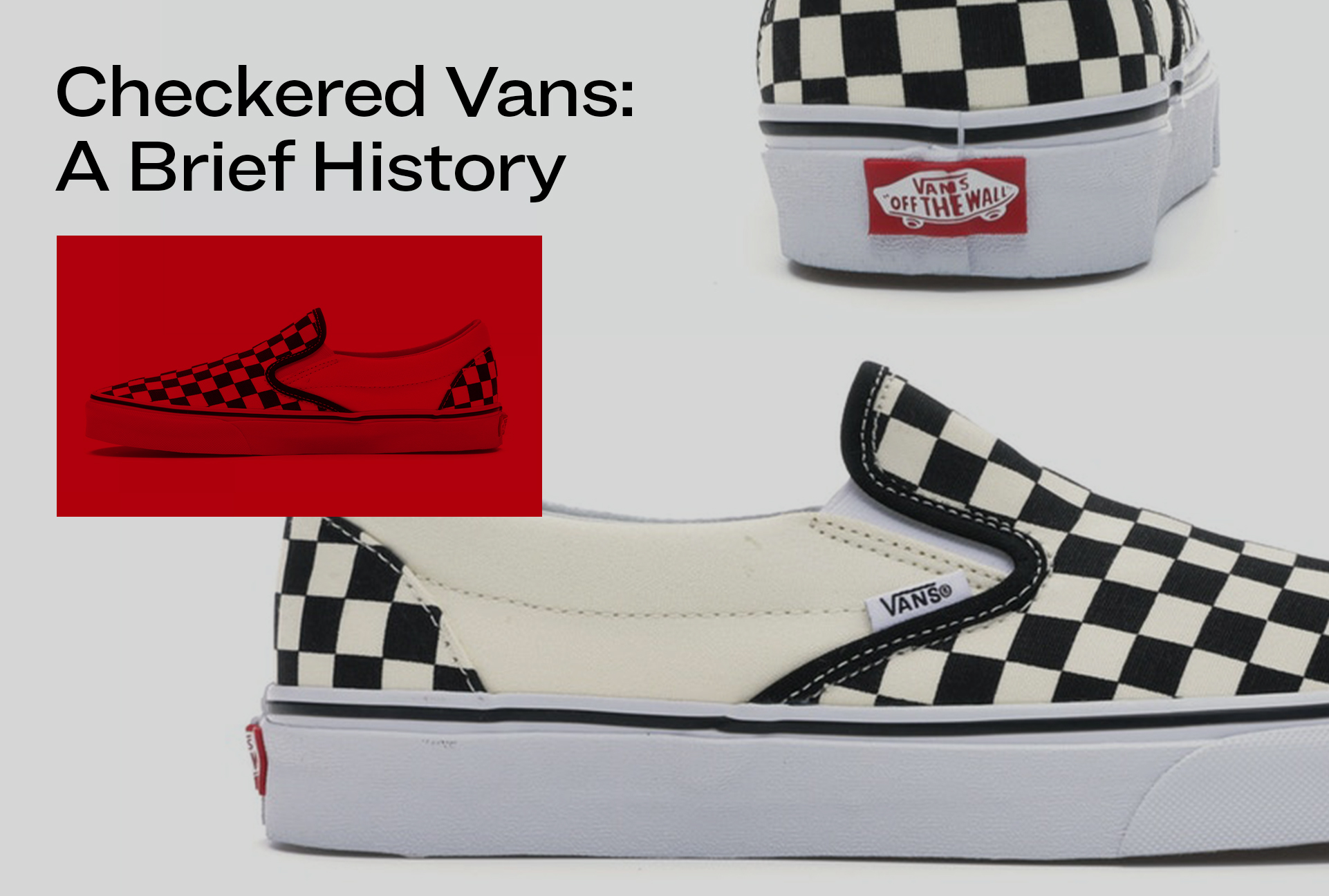 Detail White Vans With Checkers Nomer 30