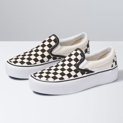 Detail White Vans With Checkers Nomer 8