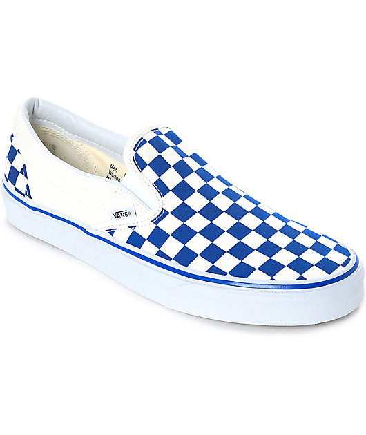 Detail White Vans With Checkers Nomer 10