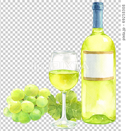 Detail White Wine Bottle Png Nomer 28
