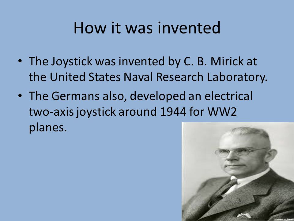 Detail Who Invented The Joystick Nomer 3