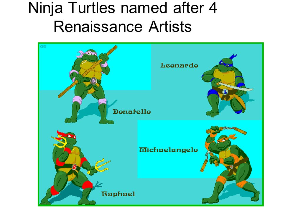 Detail Why Are The Ninja Turtles Named After Artists Nomer 13