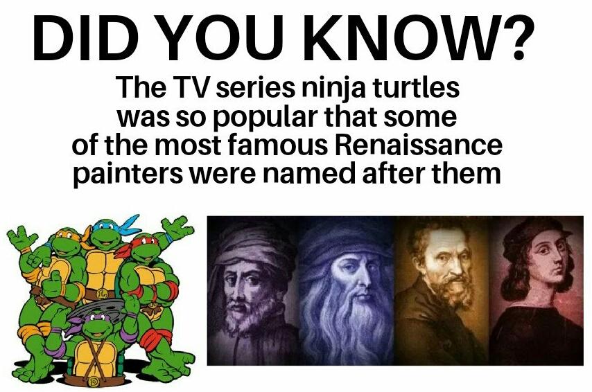 Detail Why Are The Ninja Turtles Named After Artists Nomer 26