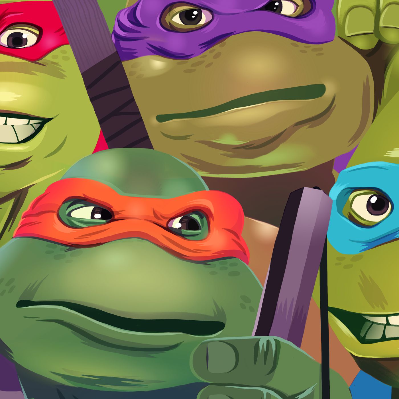 Detail Why Are The Ninja Turtles Named After Artists Nomer 28